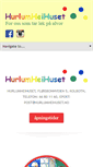 Mobile Screenshot of hurlumheihuset.no